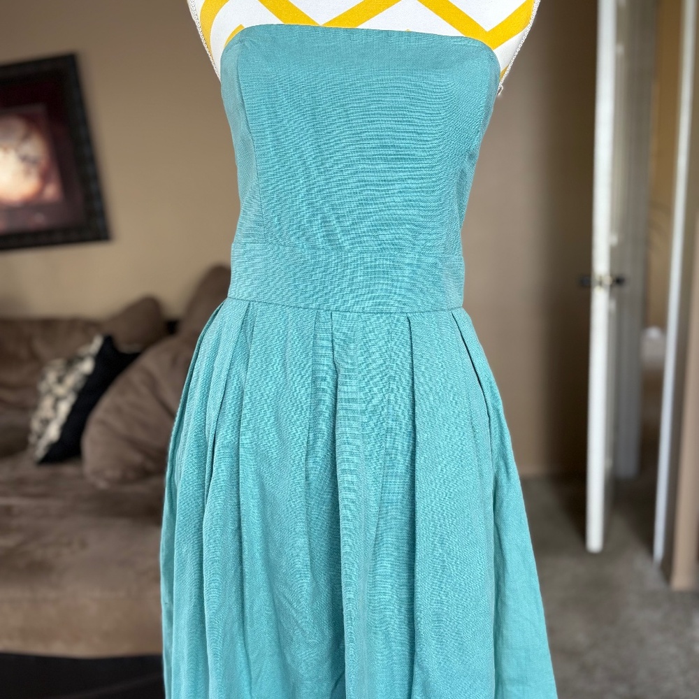 French Connection strapless dress